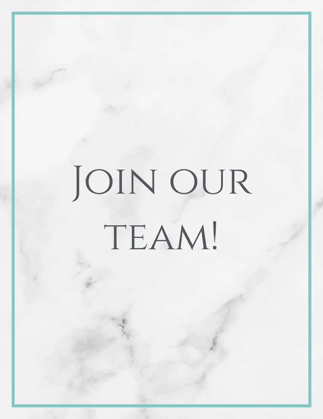 Join Our Team!